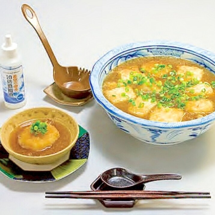 これはもう料亭の味！超簡単揚げだし豆腐